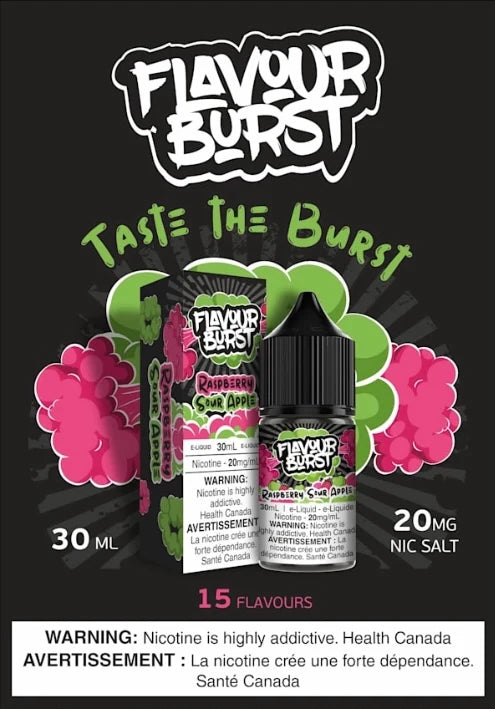 Flavour Burst E-Liquids 30ml 20mg (FED)