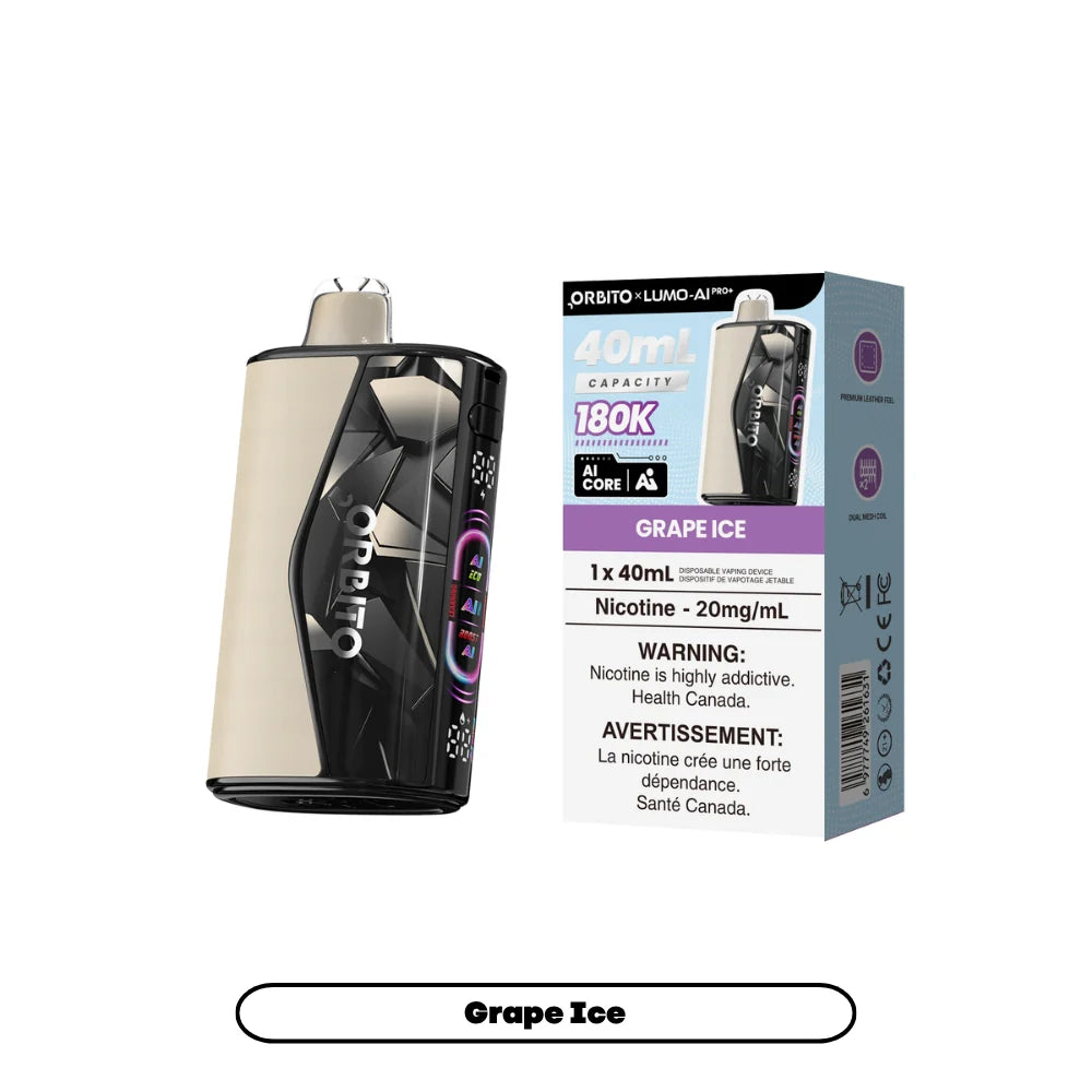 (FED) Orbito Lumo AI Pro+ 180K - Grape Ice