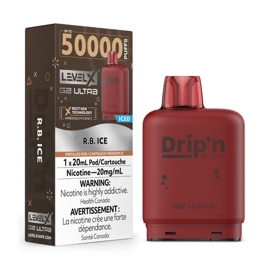 (AB) Drip'n: Level X G2 Ultra Pod 50K - R.B