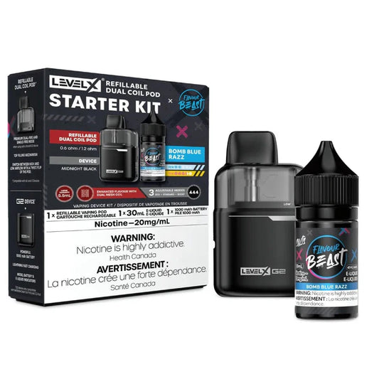 LEVEL X REFILLABLE POD STARTER KIT