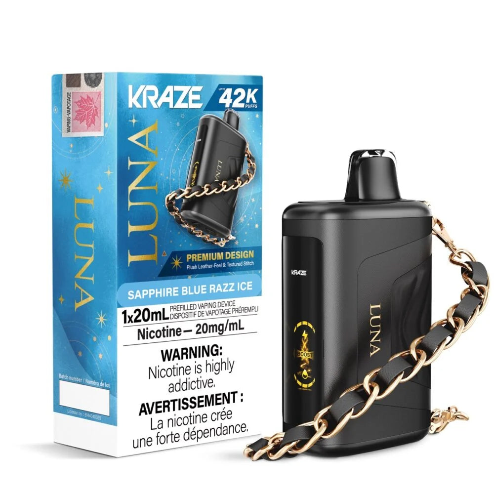(AB) Kraze: Luna 42K - Sapphire Blue Razz Ice