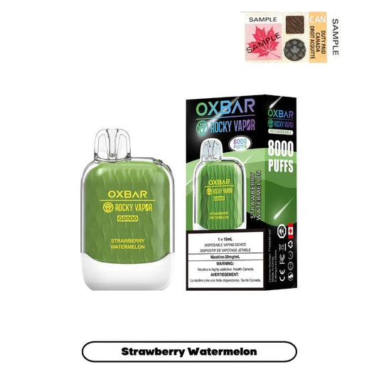 Oxbar 8000 puff Strawberry Watermelon (FED)