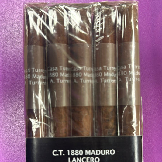 Cigar ~ Casa Turrent 1880 Maduro Lancero