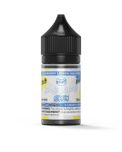 (AB) Flavour Beast: Sippin E-Liquid 30ml/20mg - Blueberry Lemon Squeeze