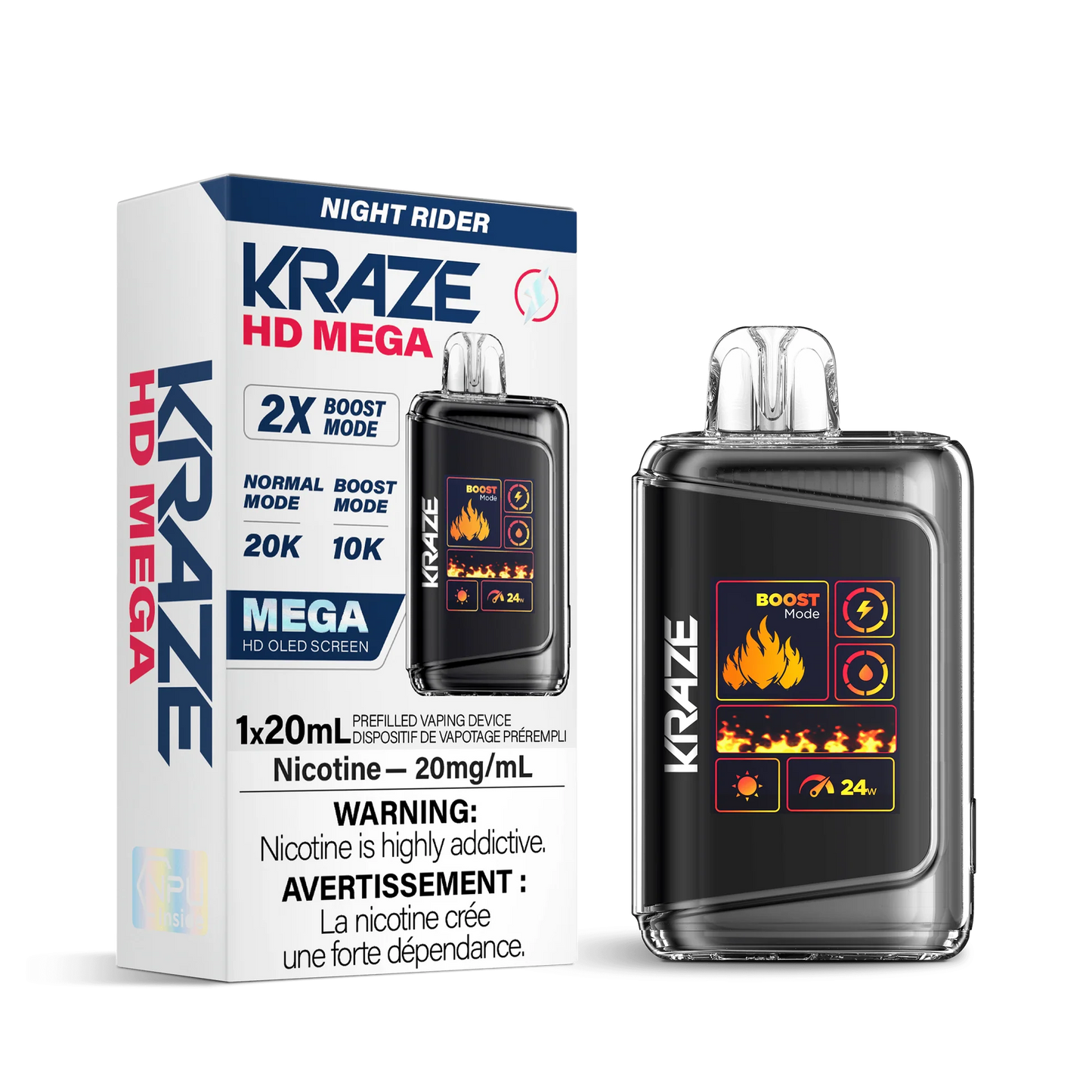 (AB) Kraze: HD MEGA 20K - Night Rider