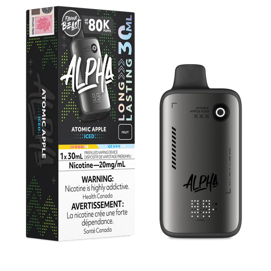 (AB) Flavour Beast Alpha 80K - Atomic Apple Iced