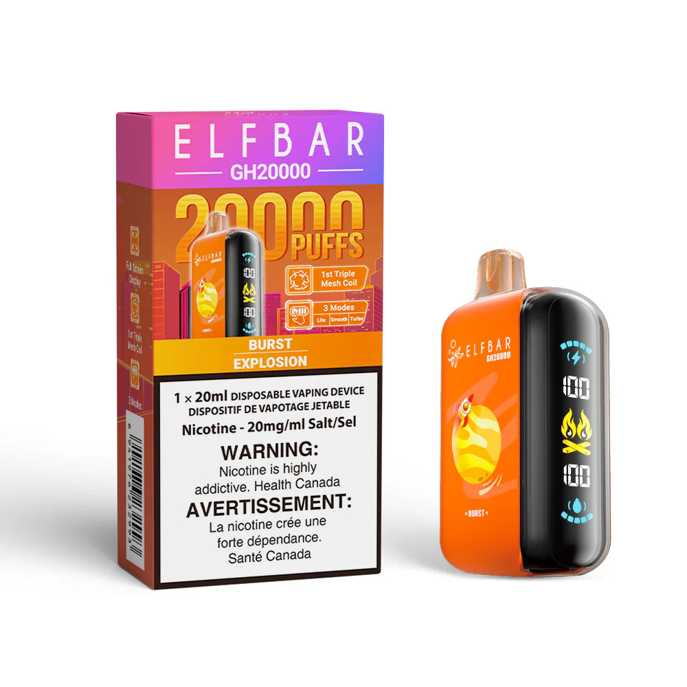 (FED) ELFBAR: Disposable (20K) - Burst