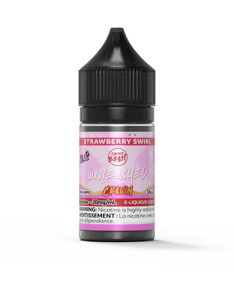 (AB) Flavour Beast: Unleashed Cravin E-Liquid 30ml/20mg - Strawberry Swirl