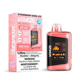 (AB) Kraze: HD MEGA 20K - Strawberry Swirl Ice