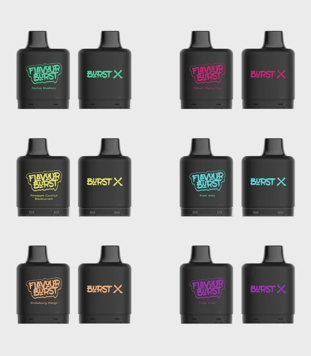 Flavour Burst X Pods 18ml (FED)