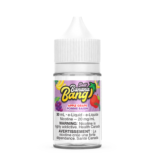 Banana Bang Ice Salt E-Juice 30ml (20mg) (FED) - Apple Grape