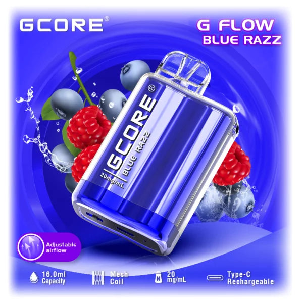 Gcore G7 Flow 7500 - Blue Razz (FED)