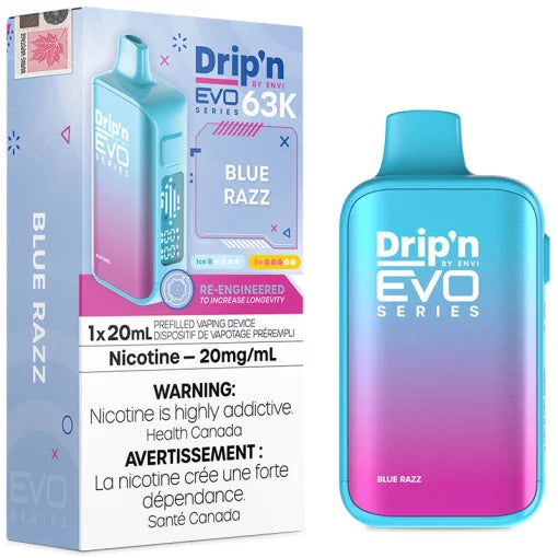 (AB) DRIP'N: EVO 63K - BLUE RAZZ