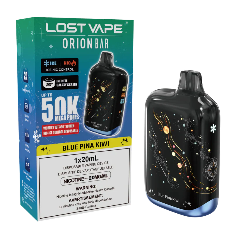 (AB) Lost Vape: Orion Bar (50K) - Blue Pina Kiwi