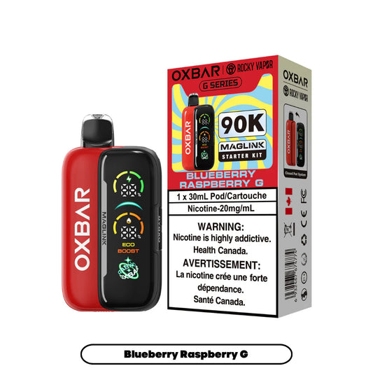 (AB) Oxbar: Maglink Starter Kit (90K) - Blueberry Raspberry G