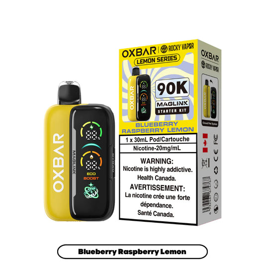(AB) Oxbar: Maglink Starter Kit (90K) - Blueberry Raspberry Lemon