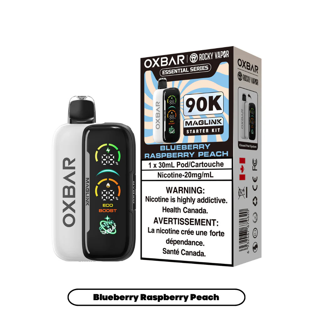 (AB) Oxbar: Maglink Starter Kit (90K) - Blueberry Raspberry Peach