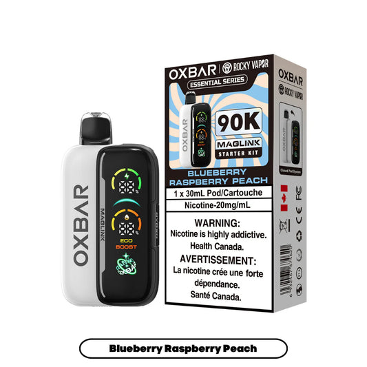 (AB) Oxbar: Maglink Starter Kit (90K) - Blueberry Raspberry Peach