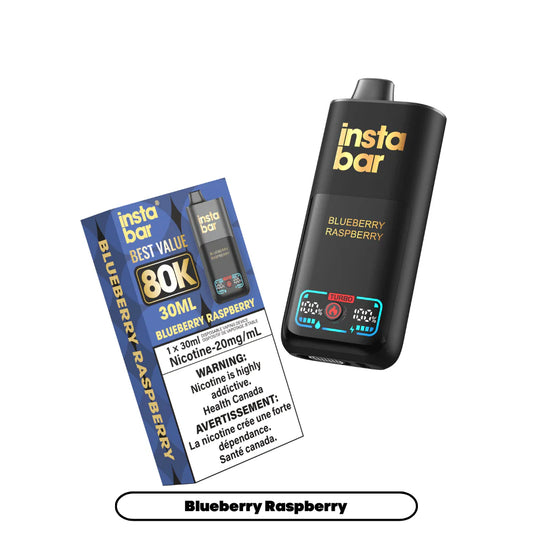 (AB) Insta Bar: Disposable (80K) - Blueberry Raspberry