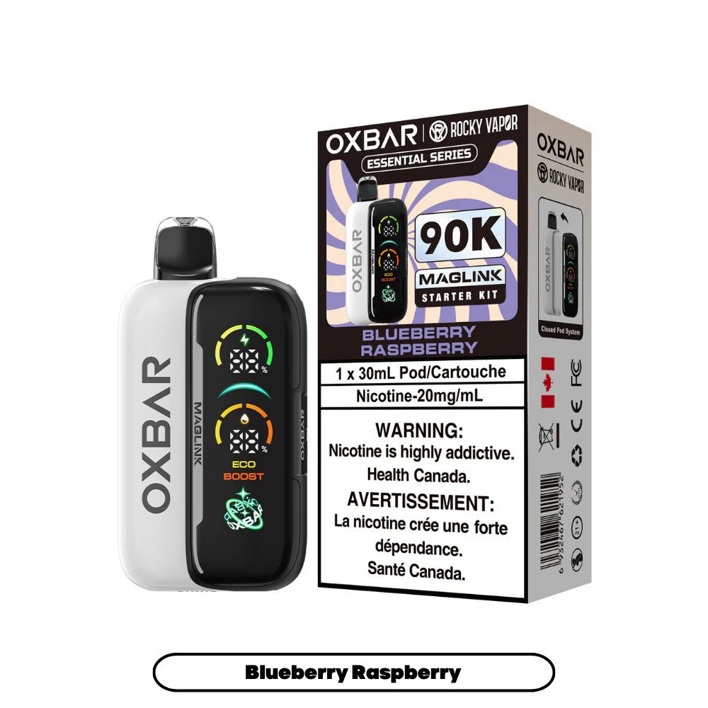 (AB) Oxbar: Maglink Starter Kit (90K) - Blueberry Raspberry