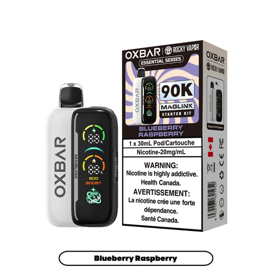 (AB) Oxbar: Maglink Starter Kit (90K) - Blueberry Raspberry
