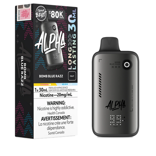 (AB) Flavour Beast Alpha 80K - Bomb Blue Razz