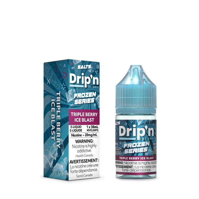 (AB) Drip’n: Frozen E-Liquid (30ml)(20mg) - Triple Berry Ice Blast