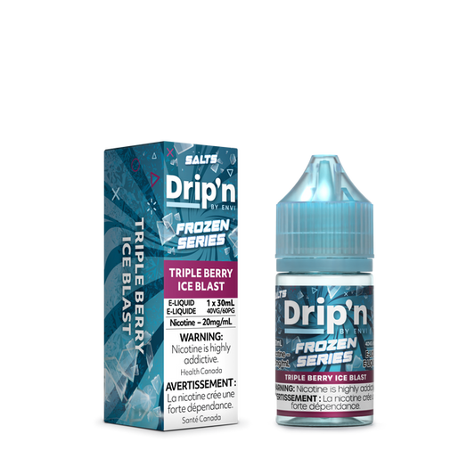(AB) Drip’n: Frozen E-Liquid (30ml)(20mg) - Triple Berry Ice Blast
