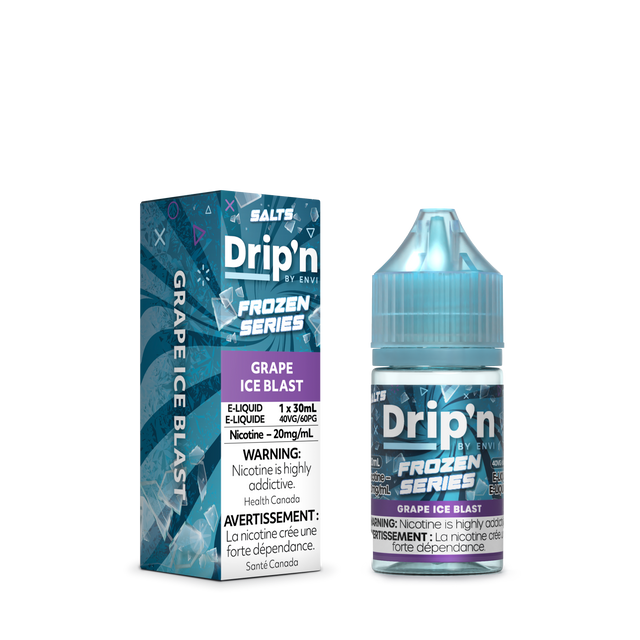 (AB) Drip’n: Frozen E-Liquid (30ml)(20mg) - Grape Ice Blast