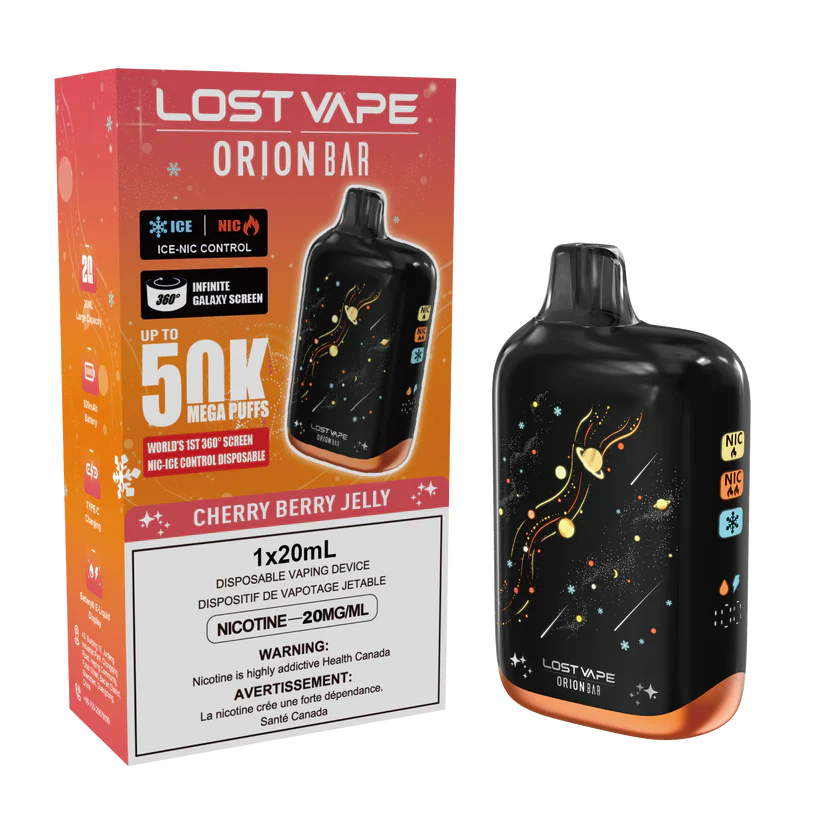 (AB) Lost Vape: Orion Bar (50K) - Cherry Berry Jelly