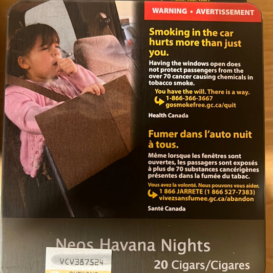 Cigar- Neos Mini Havana Nights 20pk