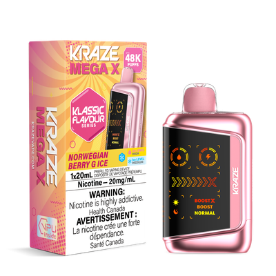 (AB) Kraze: MEGA X 48K - Norwegian Berry G Ice