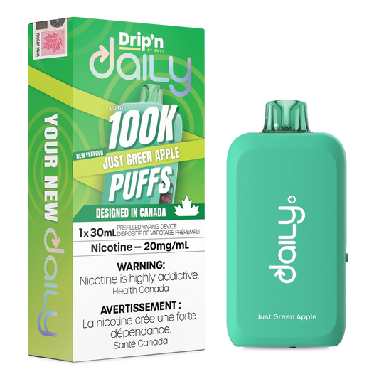 (AB) Drip'n Daily 100K - Just Green Apple