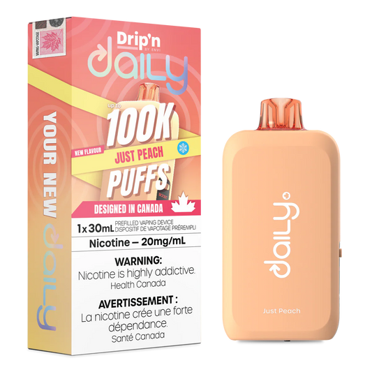 (AB) Drip'n Daily 100K - Just Peach