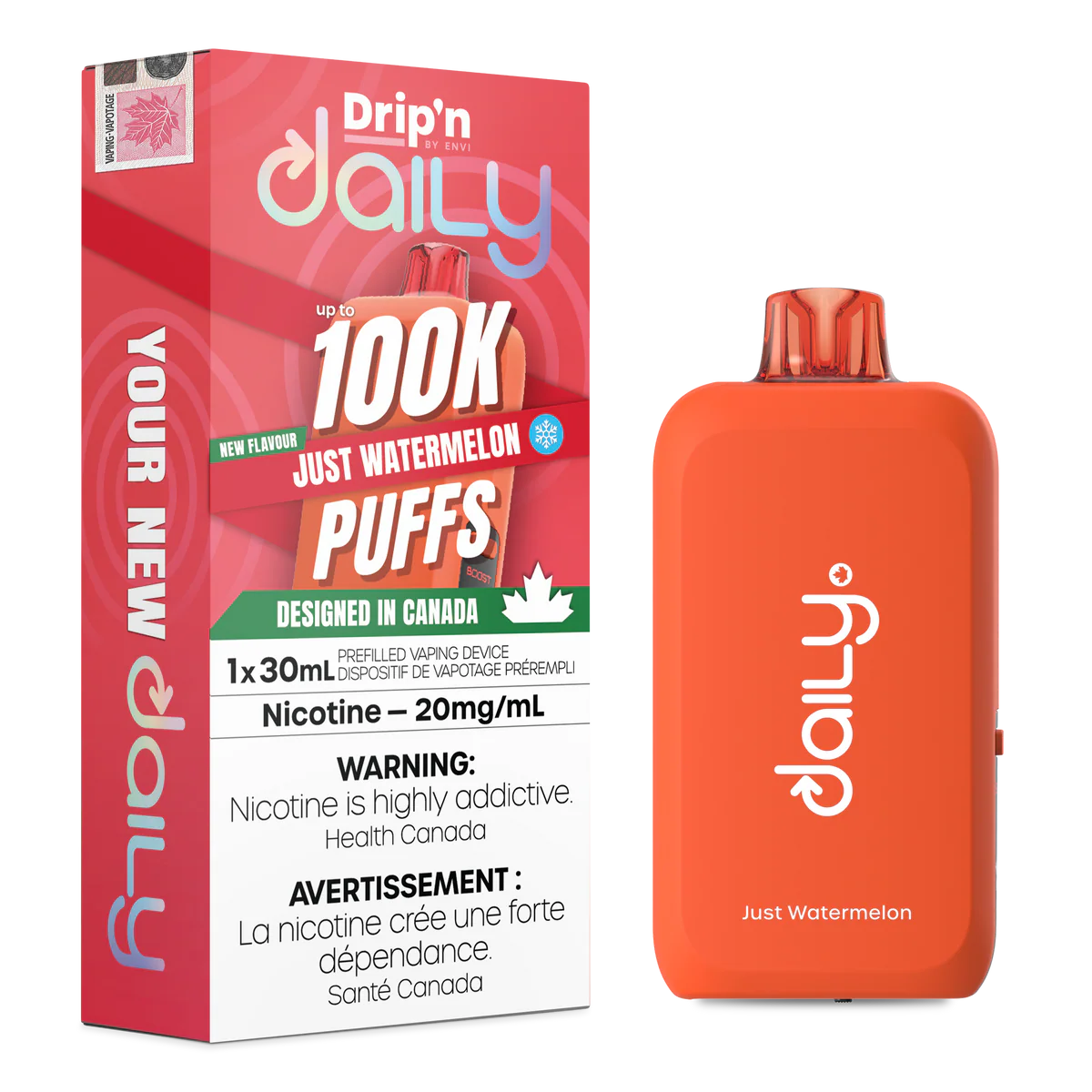 (AB) Drip'n Daily 100K - Just Watermelon