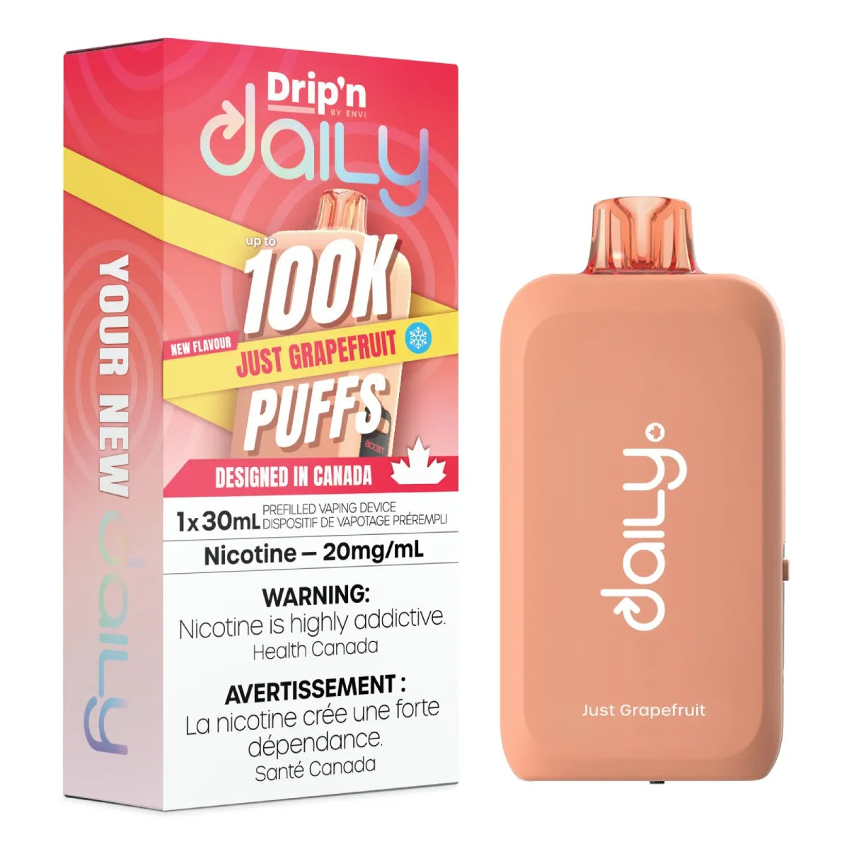 (AB) Drip'n Daily 100K - Just Grapefruit