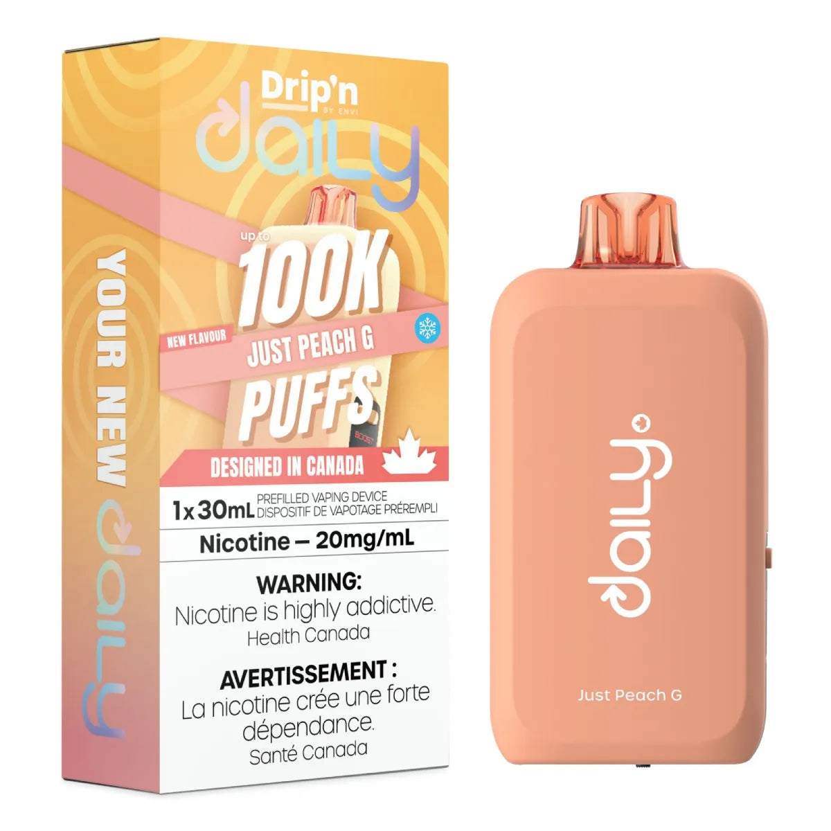 (AB) Drip'n Daily 100K - Just Peach G