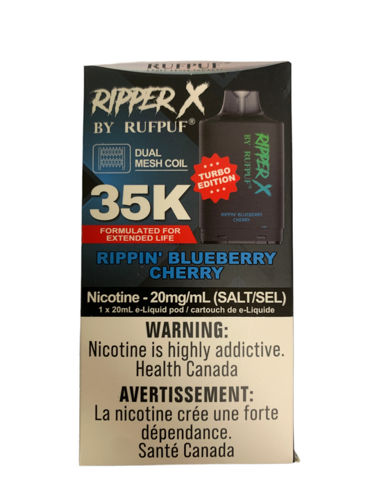 (FED) Rufpuf: Ripper X Pod - Rippin’ Blueberry Cherry