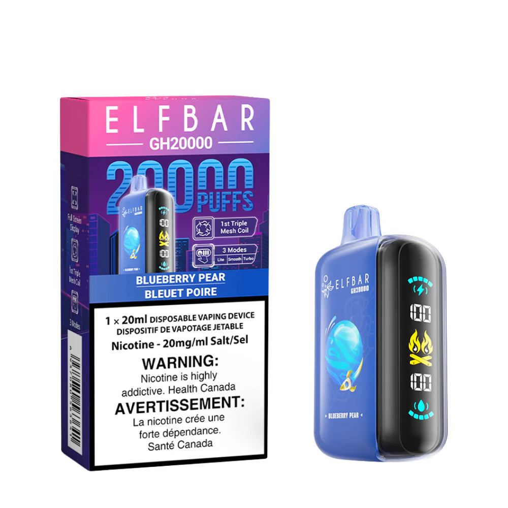 (FED) ELFBAR: Disposable (20K) - Blueberry Pear