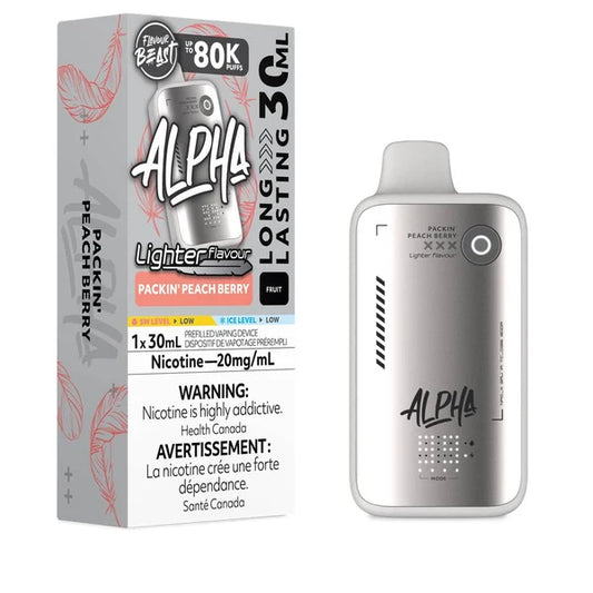 (AB) Flavour Beast: Alpha 80K - L.S. Packin’ Peach Berry