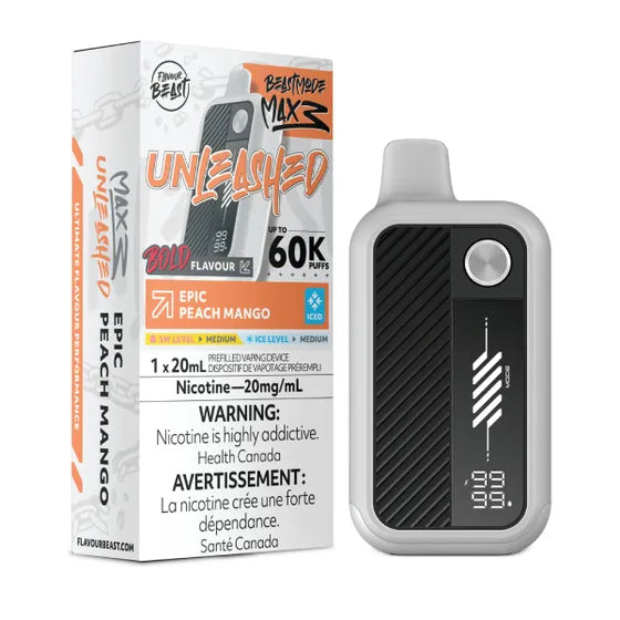 (AB) Flavour Beast: Mode Max 3 (60K) - Epic Peach Mango Iced
