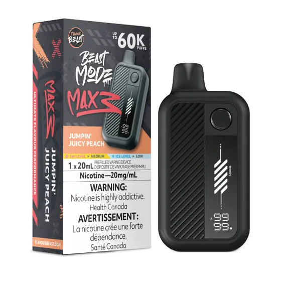 (AB) Flavour Beast: Mode Max 3 (60K) - Jumpin’ Juicy Peach