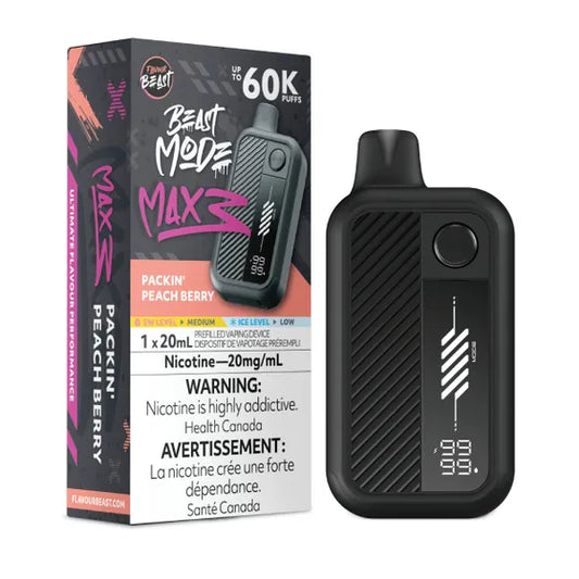 (AB) Flavour Beast: Mode Max 3 (60K) - Packin’ Peach Berry