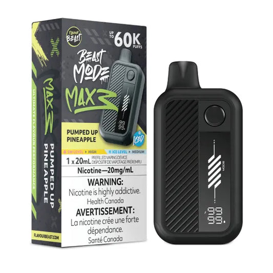 (AB) Flavour Beast: Mode Max 3 (60K) - Pumped Up Pineapple Iced