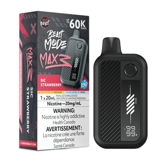 (AB) Flavour Beast: Mode Max 3 (60K) - Sic Strawberry Iced