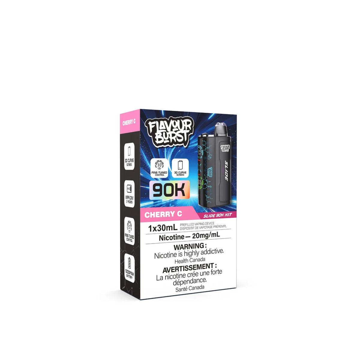 (AB) Flavour Burst Slide Starter Kit 90K - Cherry C