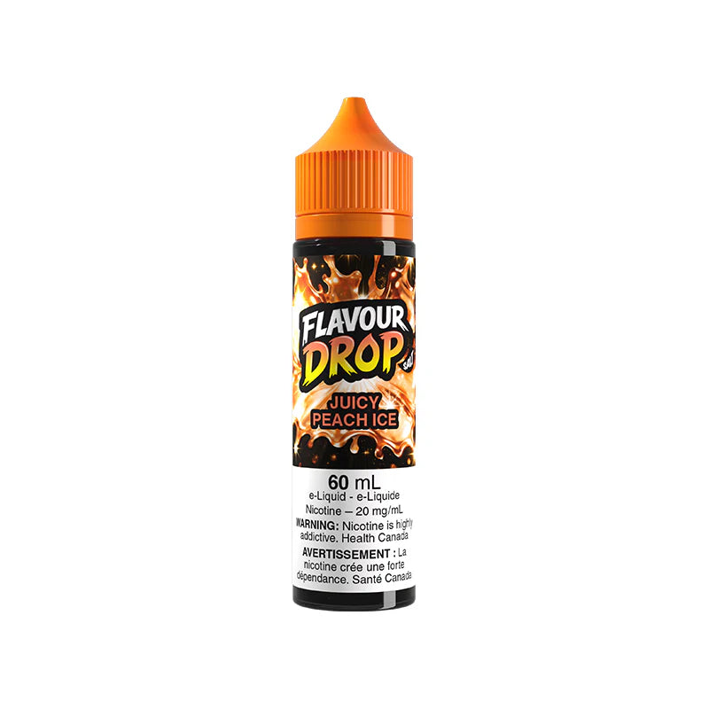 (AB) Flavour Drop: E-Liquid 60ml/20mg - Juicy Peach Ice