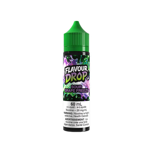 (AB) Flavour Drop: E-Liquid 60ml/20mg - Sour Grape Freeze
