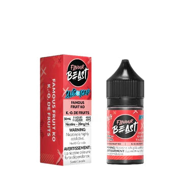 (AB) Flavour Beast: E-Liquid (30ml)(20mg) - Famous Fruit KO
