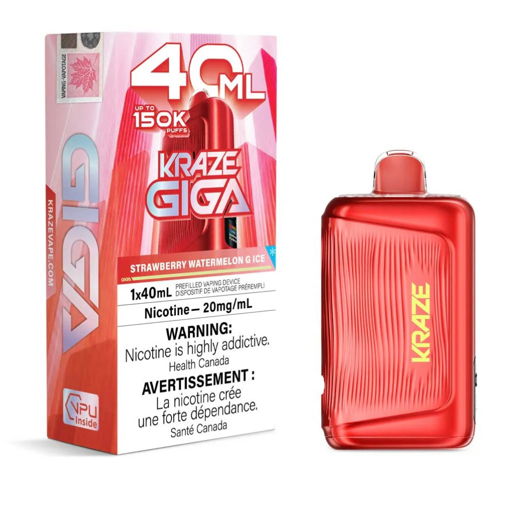 (AB) Kraze Giga 150K - Strawberry Watermelon G Ice